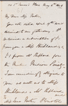 Dudley Coutts Stuart to Jane Porter, autograph letter signed
