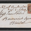 Catherine Maria Bury, Lady Charleville to Jane Porter, autograph letter signed
