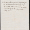 Catherine Maria Bury, Lady Charleville to Jane Porter, autograph letter signed