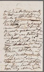 Jane Porter to William Law, autograph letter third person (copy)