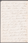 Georgiana Maria Jane Crawford Bromehead to Jane Porter, autograph letter signed
