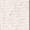 Georgiana Maria Jane Crawford Bromehead to Jane Porter, autograph letter signed