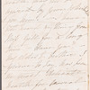 Georgiana Maria Jane Crawford Bromehead to Jane Porter, autograph letter signed