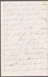Georgiana Maria Jane Crawford Bromehead to Jane Porter, autograph letter signed