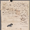 Charles James Napier to Jane Porter, letter (copy, extract)
