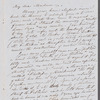 Thomas Litchfield to Jane Porter, autograph letter signed