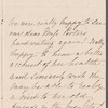 [Catherine?] Marlay to Jane Porter, autograph letter signed