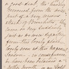 [Catherine?] Marlay to Jane Porter, autograph letter signed