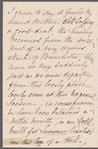 [Catherine?] Marlay to Jane Porter, autograph letter signed