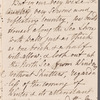 [Catherine?] Marlay to Jane Porter, autograph letter signed