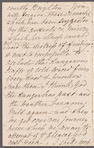 [Catherine?] Marlay to Jane Porter, autograph letter signed