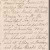 [Catherine?] Marlay to Jane Porter, autograph letter signed