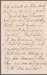 [Catherine?] Marlay to Jane Porter, autograph letter signed