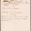 Jane Porter, autograph memo