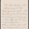 Letitia Emerson Tennent to Jane Porter, autograph letter signed