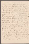 Letitia Emerson Tennent to Jane Porter, autograph letter signed