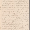 Letitia Emerson Tennent to Jane Porter, autograph letter signed