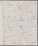 Jane Porter to "My dear and tender friend," autograph letter (copy)