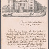 Charles S. Thiel to Jane Porter, autograph letter signed