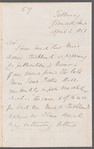 Henry C. Hart to [John Shepherd?], autograph letter signed