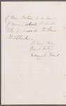 Henry C. Hart to [John Shepherd?], autograph letter signed