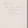 Henry C. Hart to [John Shepherd?], autograph letter signed
