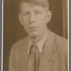 Photographic postcard of Wystan Hugh Auden