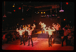 Chippendales dancers on stage [flexing their muscles] in the production For Ladies Only
