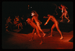 Chippendales dancers on stage [dancing in step] in the production For Ladies Only