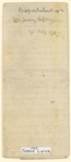 Document relating to Jeremy Lister and land at Hipperholme 