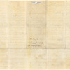 Document relating to Jeremy Lister and land at Hipperholme 