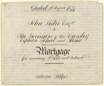 Mortgage for securing £3000 of land at Southowram by John Lister 