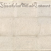 Last will and testament of Anne Lister
