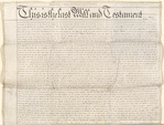 Last will and testament of Anne Lister