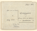 Conveyance of property in Northowram from John Carr and others to Anne Lister 