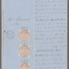 Court paper regarding the administration of Ann Walker's estate under the Lunacy Acts 