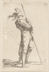 Soldier Holding His Lance with Both Hands