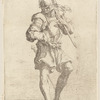 Soldier, Standing, Looking at the Ground