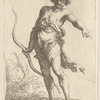 Man with Bow, Pointing to the Right