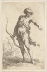 Man with Bow, Pointing to the Right