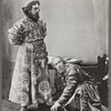 A. Vishnevsky [as Boris Godunov] and V. Meyerhold [as I. Shuisky] in the stage production Tsar Fedor Ioannovich by A. Tolstoy 