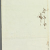 Jessie Mocatta to Jane Porter, autograph letter signed
