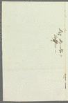 Jessie Mocatta to Jane Porter, autograph letter signed