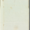 Sarah Mocatta to Jane Porter, autograph letter signed