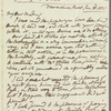 Sir George Thomas Staunton to Mary Skinner, letter (copy)