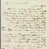 Sir George Thomas Staunton to Mary Skinner, letter (copy)
