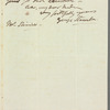 Sir George Thomas Staunton to Mary Skinner, letter (copy)