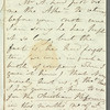 Anna Middleton to Jane Porter, autograph letter signed