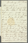 Anna Middleton to Jane Porter, autograph letter signed