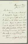 George Hamilton Gordon, Lord Aberdeen to Jane Porter, autograph letter signed